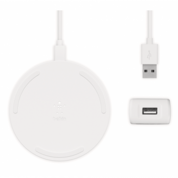 Incarcator wireless tip Pad WIA002VF 15W White Incarcator wireless tip Pad WIA002VF 15W White