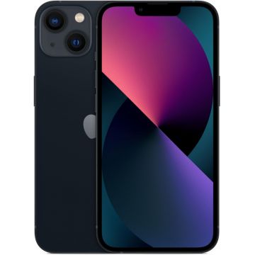 Smartphone Apple iPhone 13, 128GB, 5G, Midnight Smartphone Apple iPhone 13, 128GB, 5G, Midnight