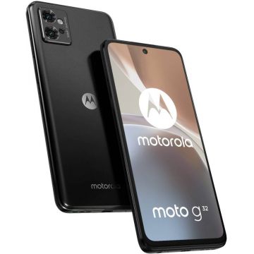 Smartphone Motorola Moto G32, Ecran 90 Hz, 128GB, 6GB RAM, Dual SIM, Camera 50 MPX, Baterie 5000 mAh, incarcare TurboPower, Mineral Grey