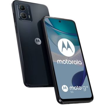 Smartphone Motorola Moto G53, 128GB, 4GB RAM, Dual SIM, 5G, Tri-Camera, Ink Blue