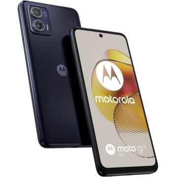 Smartphone Motorola Moto G73, 256GB, 8GB RAM, Dual SIM, 5G, Tri-Camera, Midnight Blue