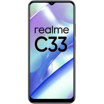 Smartphone Realme C33, 64GB, 4GB RAM, Dual SIM, 4G, Tri-Camera, Night Sea