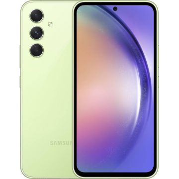 Smartphone Samsung Galaxy A54, 5G, 128GB, 8GB RAM, Dual SIM, 4-Camere, Light Green