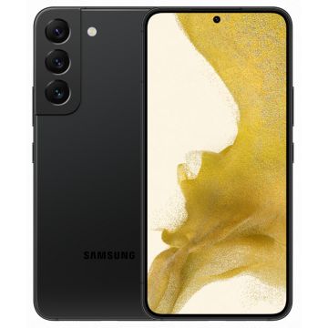 Smartphone Samsung Galaxy S22, Dynamic AMOLED 2X, 256GB, 8GB RAM, Dual SIM, 5G, 4-Camere, Phantom Black Smartphone Samsung Galaxy S22, Dynamic AMOLED 2X, 256GB, 8GB RAM, Dual SIM, 5G, 4-Camere, Phantom Black
