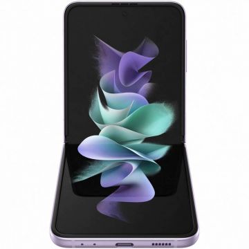 Smartphone Samsung Galaxy Z Flip 3, 120Hz Dynamic AMOLED 2X, Snapdragon 888, 128GB, 8GB RAM, Dual SIM, 5G, Tri-Camera, Lavender Smartphone Samsung Galaxy Z Flip 3, 120Hz Dynamic AMOLED 2X, Snapdragon 888, 128GB, 8GB RAM, Dual SIM, 5G, Tri-Camera, Lavender