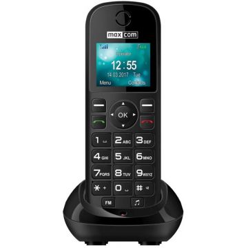 Telefon fix Maxcom MM35D, Single SIM, 2G, Black