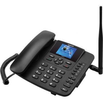 Telefon fix Maxcom MM41D Comfort, hotspot Wi-Fi, Black