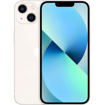 Telefon Mobil Apple iPhone 13 128GB Flash Nano SIM + eSIM 5G Starlight White