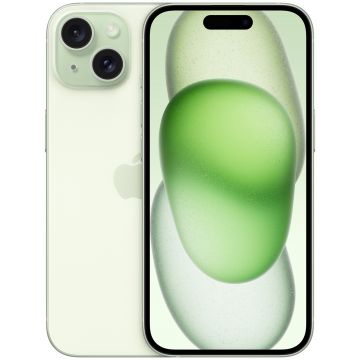 Telefon mobil Apple iPhone 15, 512 GB, 5G, Green
