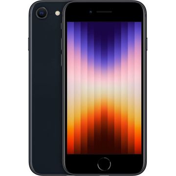 Telefon Mobil Apple iPhone SE 3 128GB Flash Nano SIM + eSIM 5G Midnight