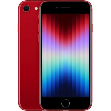 Telefon Mobil Apple iPhone SE 3 128GB Flash Nano SIM + eSIM 5G Red Telefon Mobil Apple iPhone SE 3 128GB Flash Nano SIM + eSIM 5G Red