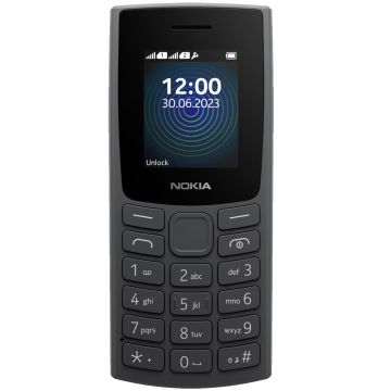 Telefon mobil Dual SIM Nokia 110 2G (2023), Charcoal