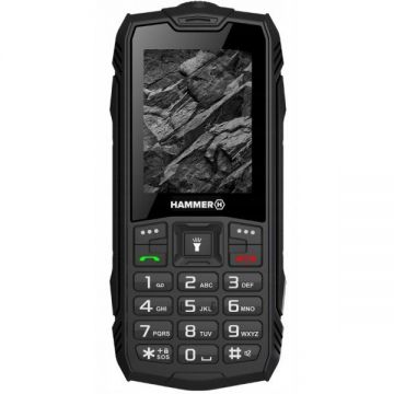 Telefon mobil Hammer Rock Black