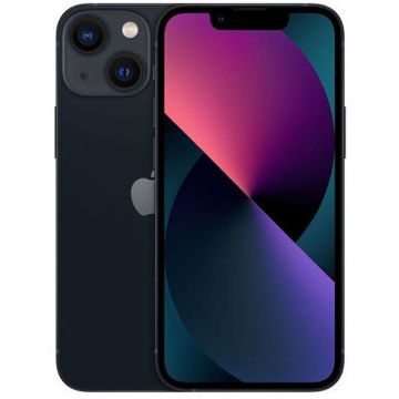 Telefon mobil iPhone 13 mini 256GB Dual Sim Midnight Telefon mobil iPhone 13 mini 256GB Dual Sim Midnight
