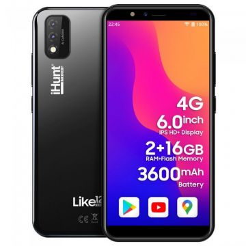 Telefon mobil Like 12 PRO 16GB 2GB RAM Dual Sim 4G Black