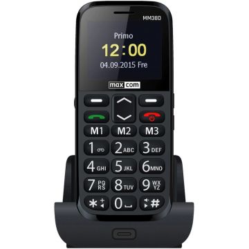 Telefon mobil Maxcom MM38D Single SIM Black