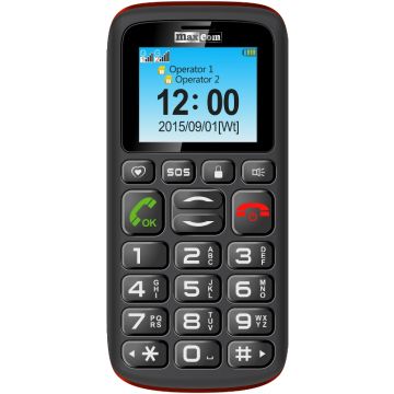 Telefon mobil Maxcom MM428BB Dual SIM Black
