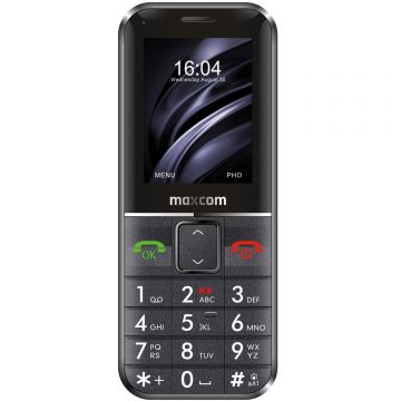 Telefon Mobil Maxcom MM735 Single SIM Black + Bratara SOS IP67