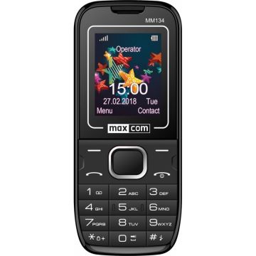 Telefon mobil MM134 Dual Sim 2G Black Telefon mobil MM134 Dual Sim 2G Black