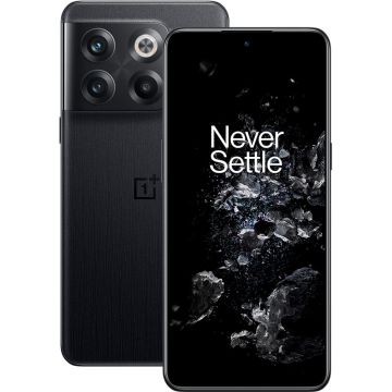 Telefon Mobil OnePlus 10T 128GB Flash 8GB RAM Dual SIM 5G Moonstone Black