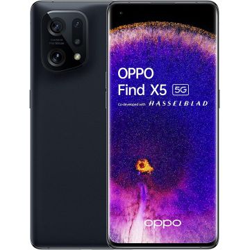 Telefon Mobil Oppo Find X5 256GB Flash 8GB RAM Nano SIM + eSIM 5G Black