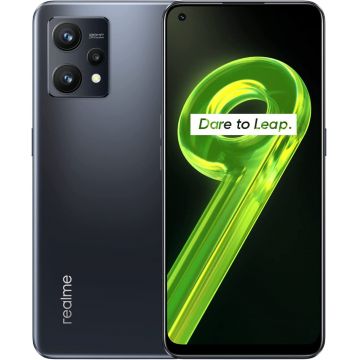 Telefon Mobil Realme 9 128GB Flash 8GB RAM Dual SIM 4G Meteor Black Telefon Mobil Realme 9 128GB Flash 8GB RAM Dual SIM 4G Meteor Black