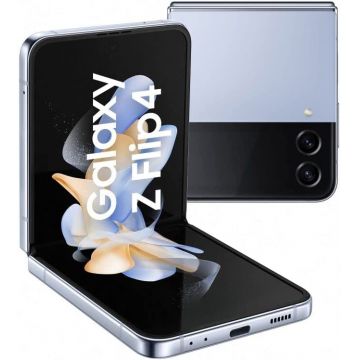 Telefon Mobil Samsung Galaxy Z Flip4 F721 128GB Flash 8GB RAM Nano SIM + eSIM 5G Blue