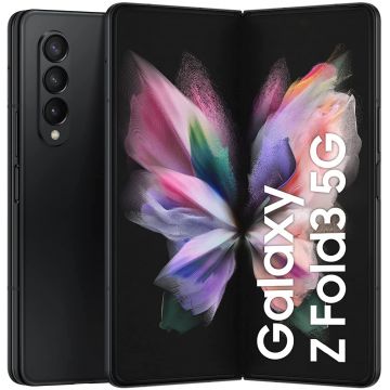 Telefon Mobil Samsung Galaxy Z Fold3 F926 512GB Flash 12GB RAM Nano SIM + eSIM 5G Phantom Black Telefon Mobil Samsung Galaxy Z Fold3 F926 512GB Flash 12GB RAM Nano SIM + eSIM 5G Phantom Black