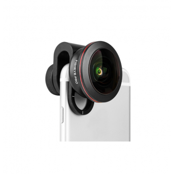 Lentila conversie Iboolo 10mm super Fisheye PRO pentru smartphone