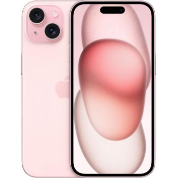 Telefon Mobil Apple iPhone 15 256GB Flash Nano SIM + eSIM 5G Pink