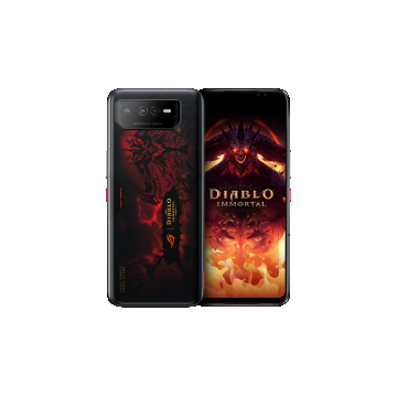 Telefon Mobil Asus ROG Phone 6 Diablo Immortal Edition 512GB Flash 16GB RAM Dual SIM 5G Black