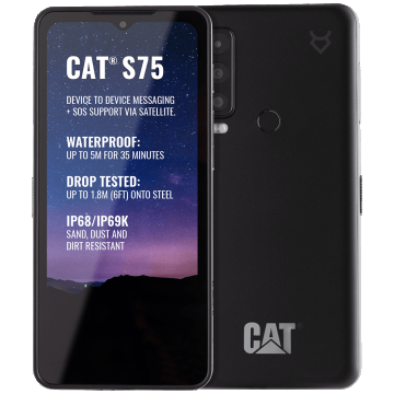 Telefon Mobil Caterpillar CAT S75 128GB Flash 6GB RAM Dual SIM 5G Black