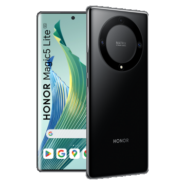 Telefon Mobil Huawei Honor Magic5 Lite 128GB Flash 6GB RAM Dual SIM 5G Midnight Black