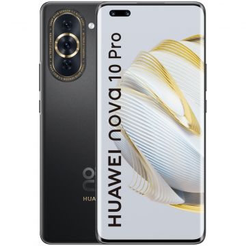 Telefon Mobil Huawei Nova 10 Pro 256GB Flash 8GB RAM Dual SIM 4G Starry Black