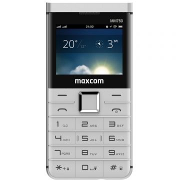 Telefon Mobil Maxcom MM760 Dual SIM White