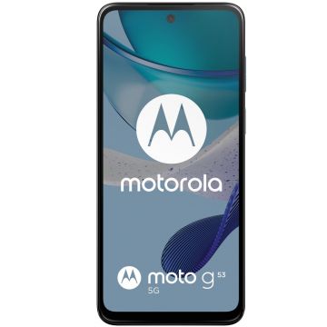 Telefon Mobil Motorola Moto G53 128GB Flash 4GB RAM Dual SIM 5G Arctic Silver