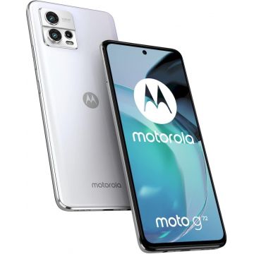Telefon Mobil Motorola Moto G72 128GB Flash 8GB RAM Dual SIM 4G Bright White