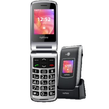 Telefon Mobil MyPhone Rumba 2 Single SIM Black/Silver