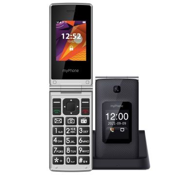 Telefon Mobil MyPhone Tango LTE Dual SIM 4G Black + Charging Cradle Clamshell