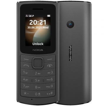 Telefon Mobil Nokia 110 4G Dual SIM Black