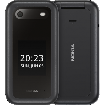 Telefon Mobil Nokia 2660 Flip 4G Dual Sim Black