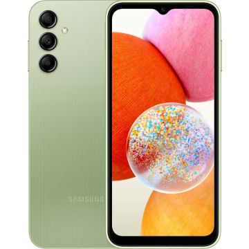 Telefon Mobil Samsung Galaxy A14 A145 128GB Flash 4GB RAM Dual SIM 4G Light Green