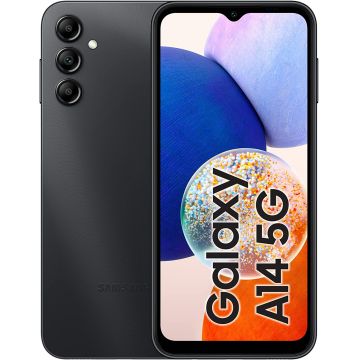 Telefon Mobil Samsung Galaxy A14 A146P 64GB Flash 4GB RAM Dual SIM 5G Black