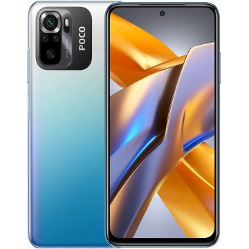 Telefon Mobil Xiaomi Poco M5s 128GB Flash 4GB Dual SIM 4G Blue