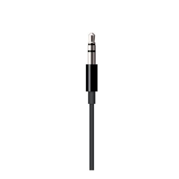Apple Adaptor Apple Lightning la Jack 3.5mm, Black