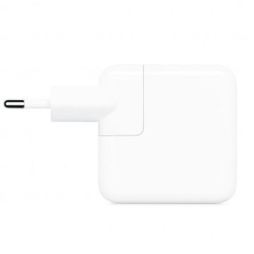 Apple Incarcator retea Apple MY1W2, 1x USB-C, 30W, White