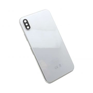 Carcasa completa iPhone X Alb White