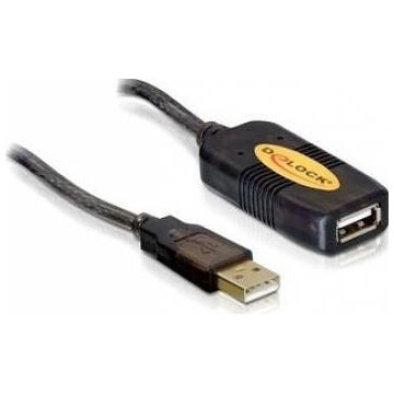 Delock Delock Cable Usb 2.0 Extension, Active 5m