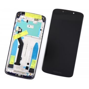 Display Motorola Moto G6 Play Display Original Service Pack Black Negru cu Rama