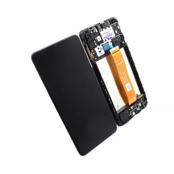 Display Samsung Galaxy A12 A125 Display Original Service Pack Negru Black